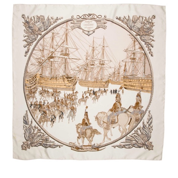 Hermes Silk Scarf - Picture 1 of 4